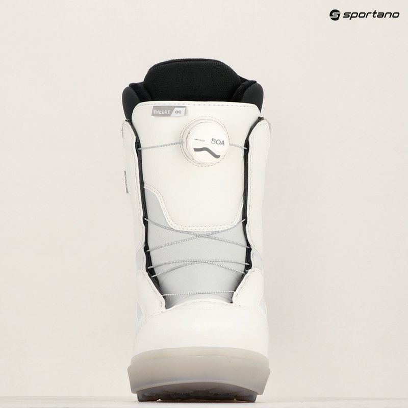 Cizme de snowboard pentru femei Vans Encore OG white/white 14