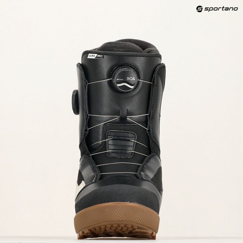 Cizme de snowboard pentru bărbați Vans Aura Pro black/white 15