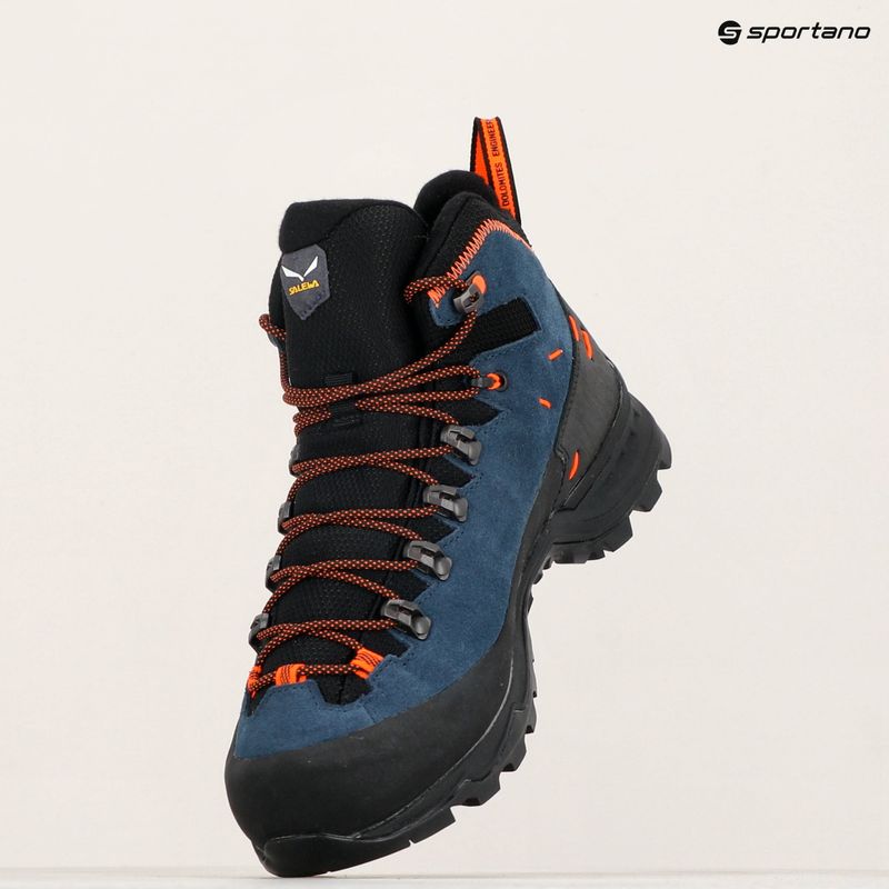 Încălțăminte de trekking pentru bărbați Salewa Alp Mate Winter Mid PTX dark denim/ black 15