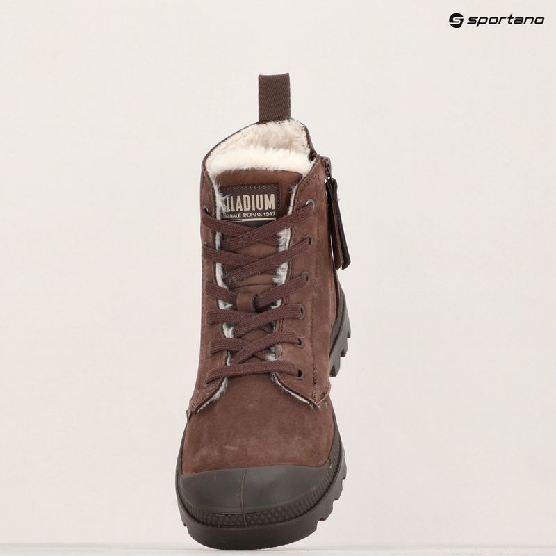 Cizme pentru bărbați Palladium Pampa HI ZIP WL yak brown 15