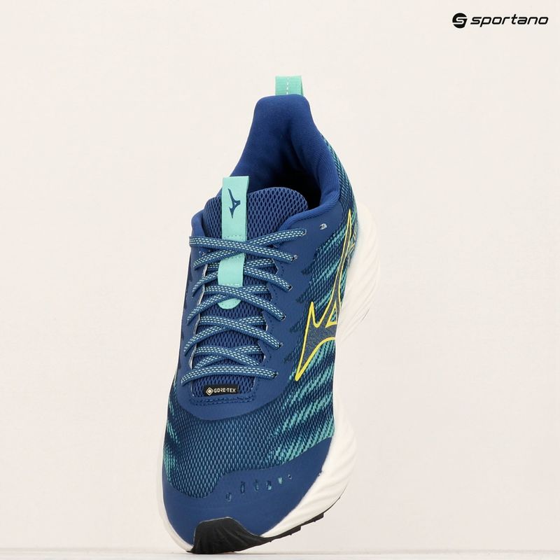 Încălțăminte de alergare pentru bărbați Mizuno Wave Rider GTX 2 estate blue/quince/dusty jade green 4