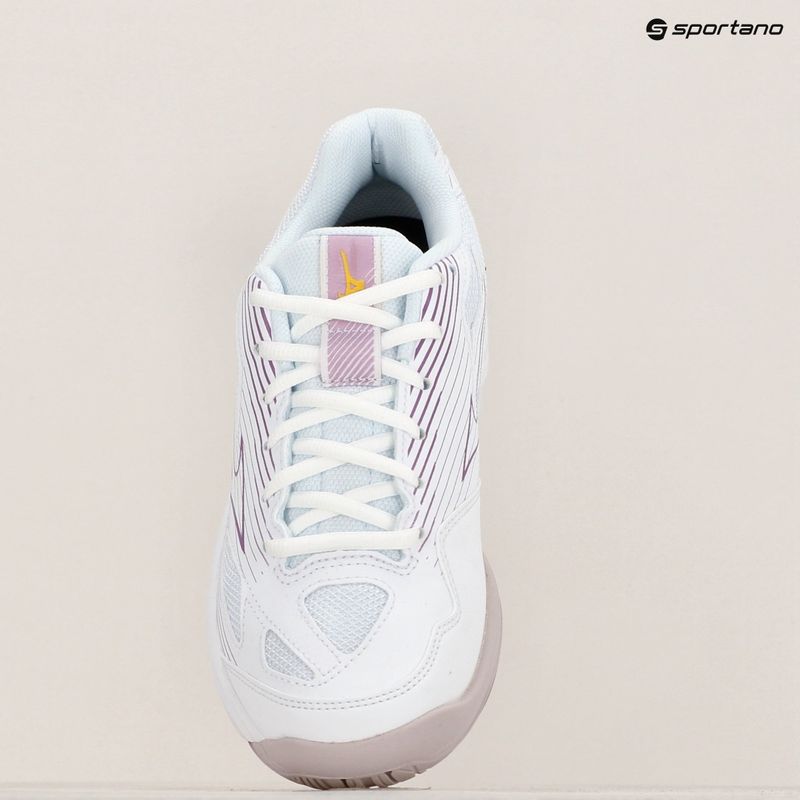 Încălțăminte de voleiMizuno Cyclone Speed 4 white/patrician purple/quince 12