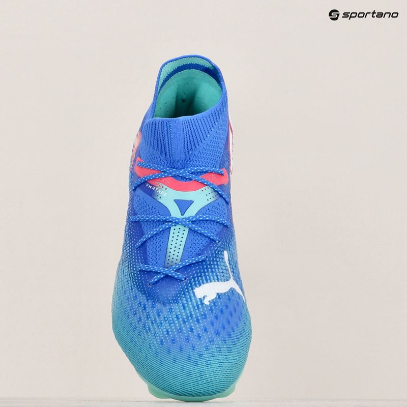 Încălțăminte de fotbal PUMA Future 7 Ultimate FG/AG bluemazing/puma white/electric peppermint 12