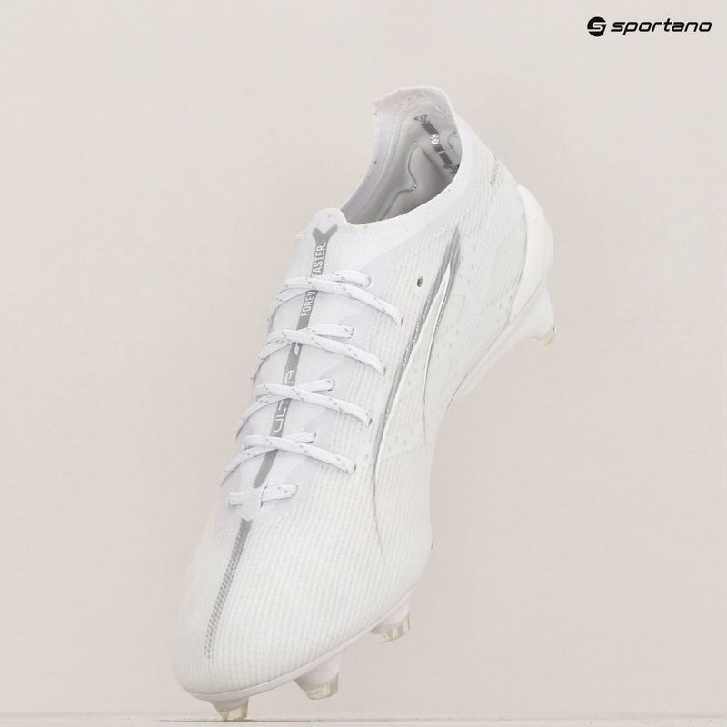 PUMA Ultra 5 Ultimate FG ghete de fotbal puma alb/puma alb 15