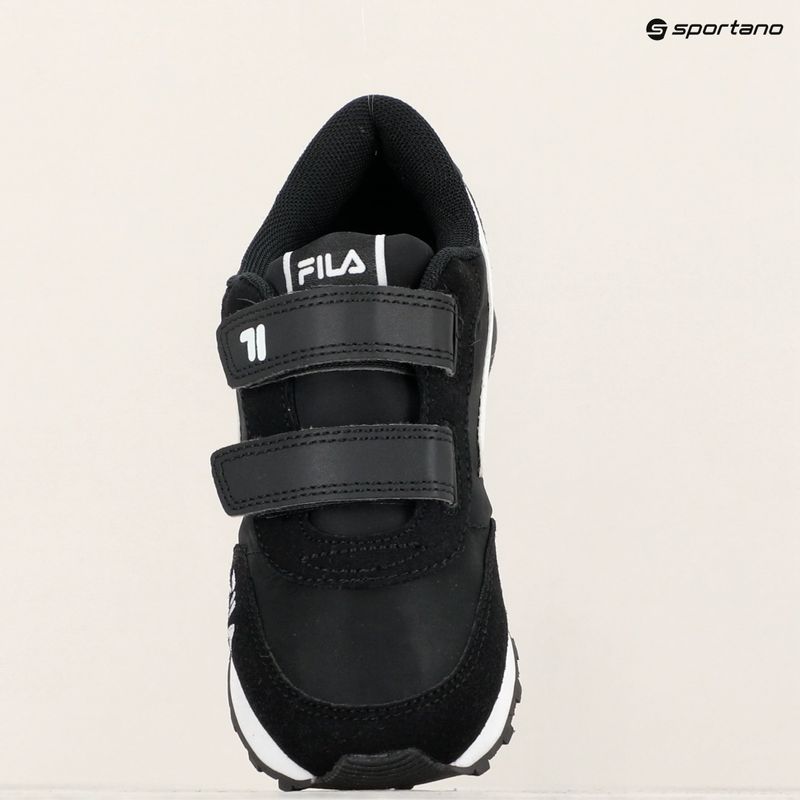 Încălțăminte pentru copii FILA Orbit Revolution Velcro black 16