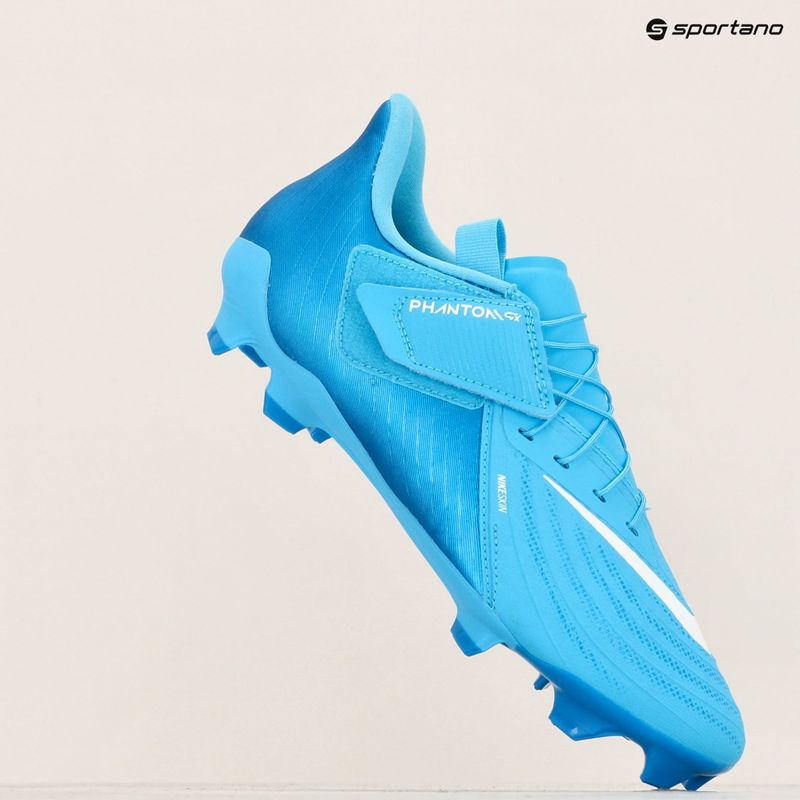 Încălțăminte de fotbal pentru bărbați Nike Phantom GX 2 Academy EasyOn blue fury/white 9