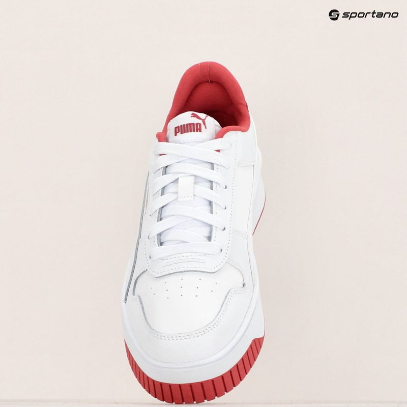 Încălțăminte pentru femei PUMA Carina Street puma white/astro red 8