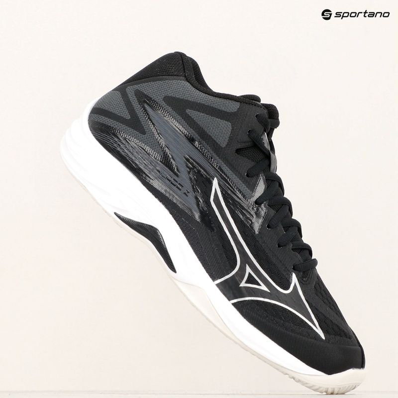 Încălțăminte de volei Mizuno Thunder Blade Z Mid black/silver 9
