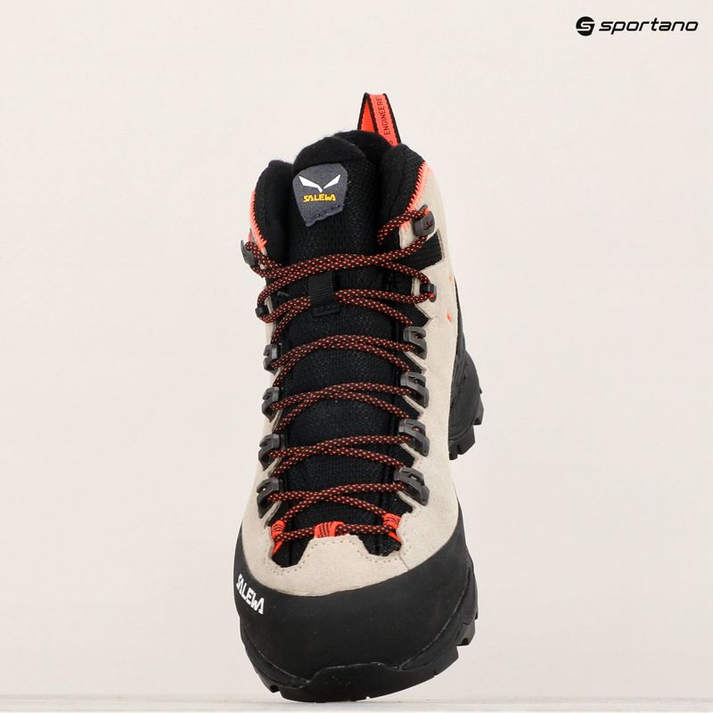 Încălțăminte de trekking pentru femei Salewa Alp Mate Winter Mid PTX oatmeal/ black 18