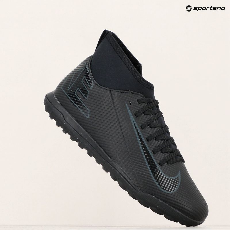 Încălțăminte de fotbal pentru copii Nike Mercurial Superfly 10 Club TF black/deep jungle/black 9
