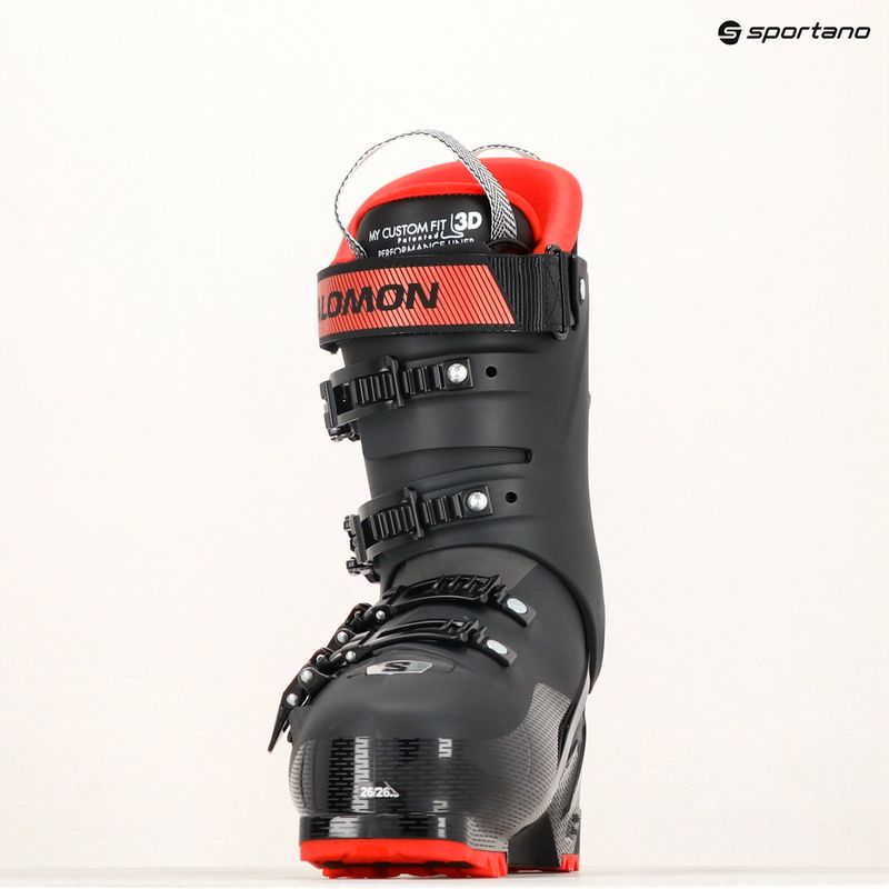 Ghete de schi pentru bărbați Salomon S/Pro HV 100 GW black/red/beluga 7