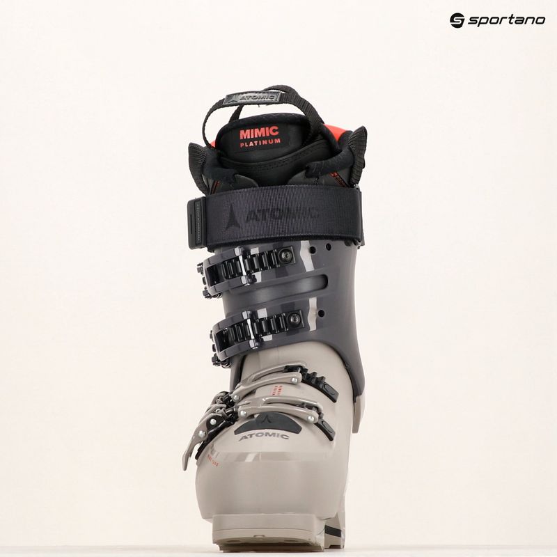 Încălțăminte de schi pentru bărbați Atomic Hawks Prime 120 S GW cement/not purple/red 7