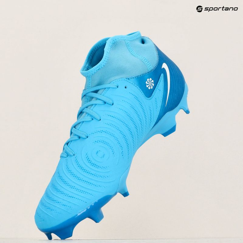 Încălțăminte de fotbal Nike Phantom Luna II Academy FG/MG blue fury/white 9