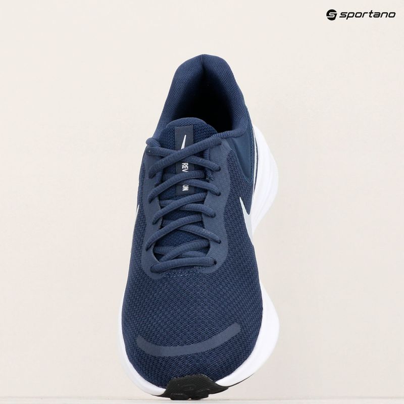Încălțăminte de alergare pentru bărbați Nike Revolution 7 midnight navy/black/white/pure platinum 9