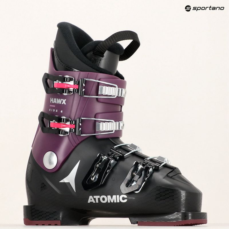 Încălțăminte de schi pentru copii Atomic Hawx Kids 4 black/violet/pink 7