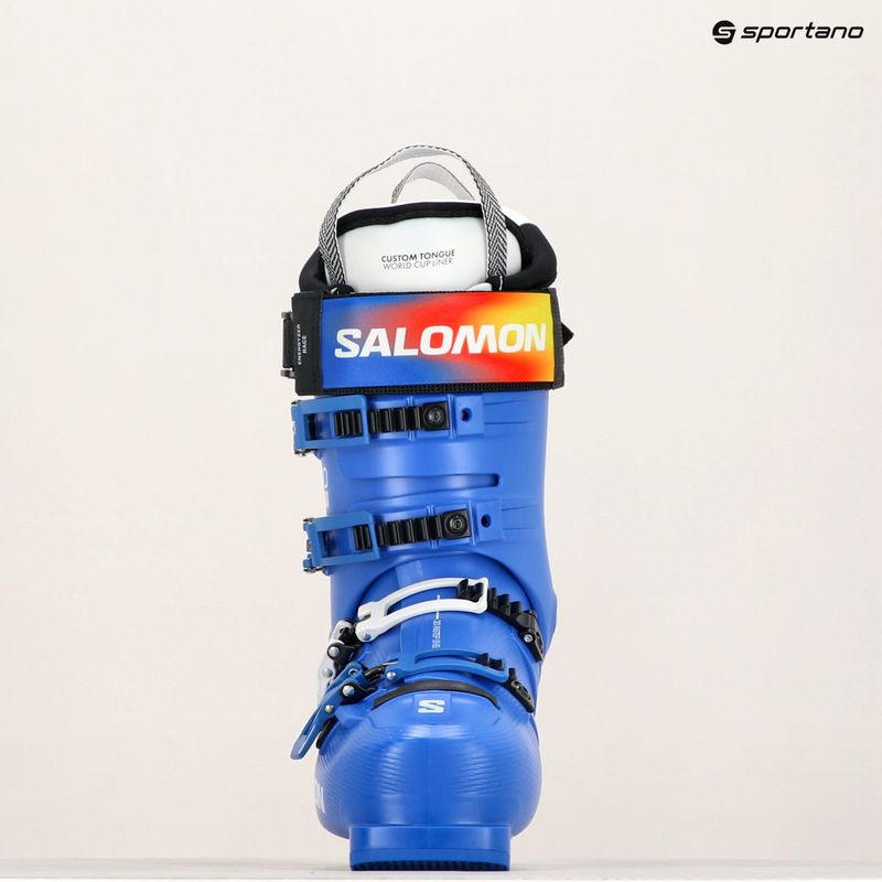 Ghete de schi pentru bărbați Salomon S/Pro Race 140 race blue/white/process blue 14