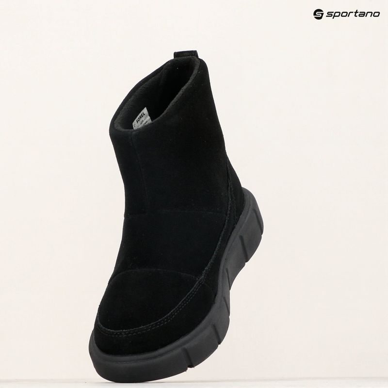 Ghete pentru femei Sorel Explorer III Slip-On WP black/sea salt 10