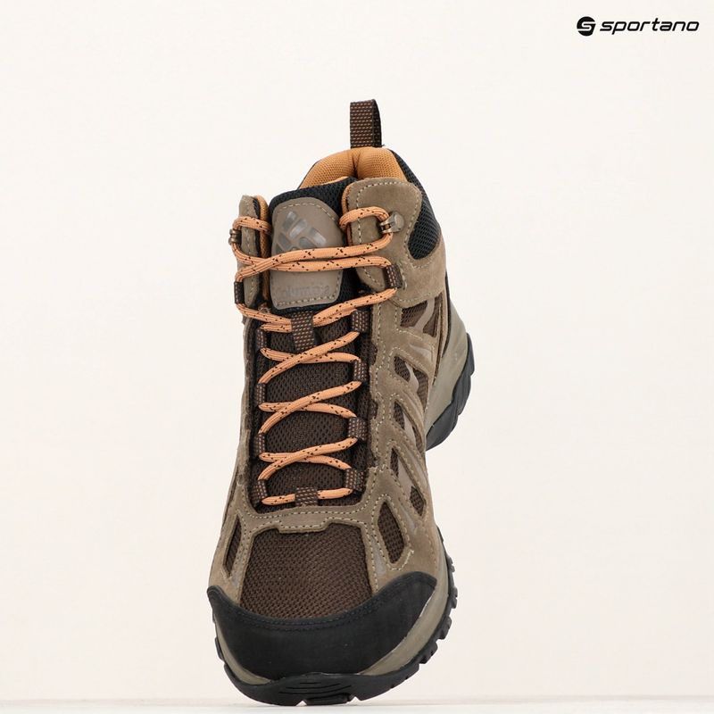Cizme de trekking pentru bărbați Columbia Redmond III Mid WP cordovan/ elan 232 18