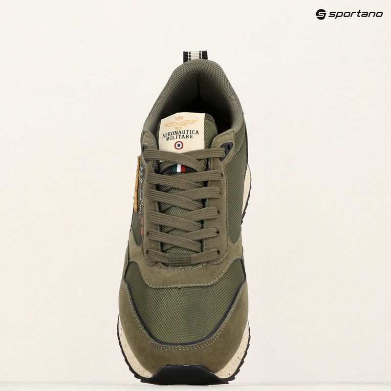 Încălțăminte pentru bărbați Aeronautica Militare SC288CT3379 dark brown/black 9