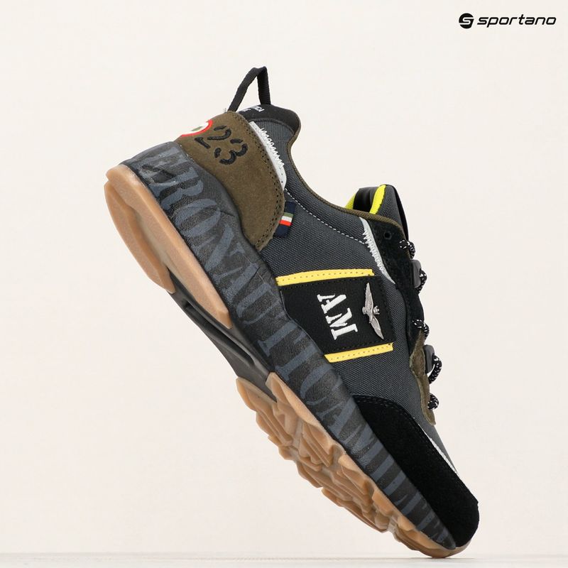 Încălțăminte pentru bărbați Aeronautica Militare SC293CT3381 green/black/dark grey 9