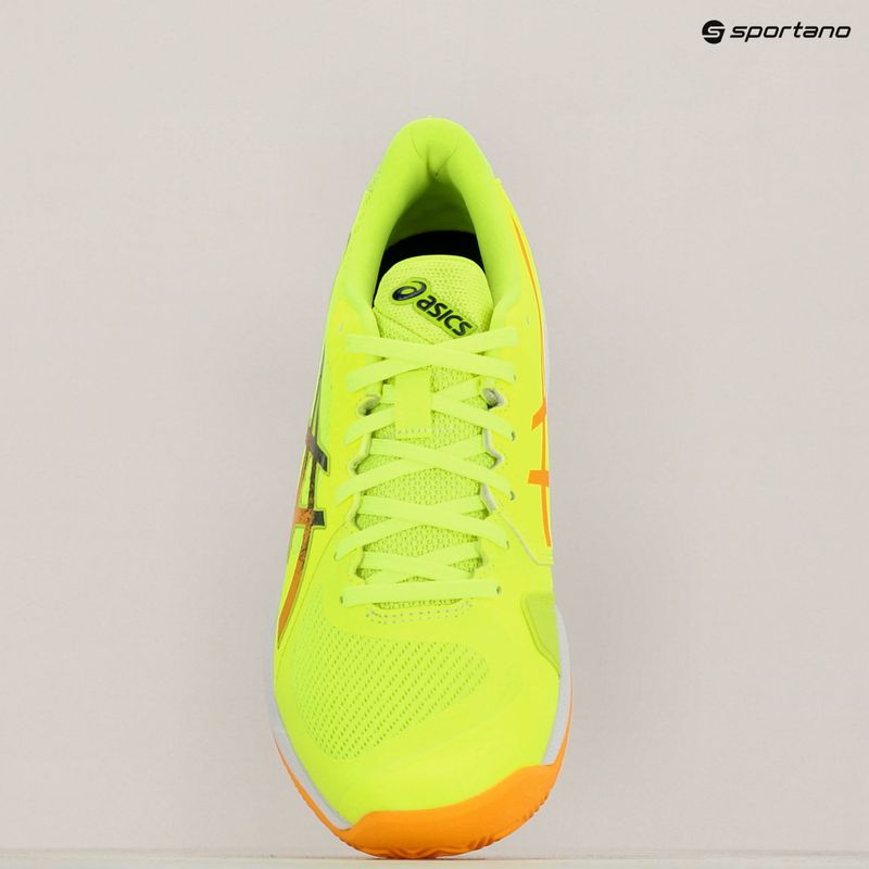 Încălțăminte de padel pentru bărbați ASICS Solution Swift FF 2 safety yellow/stadium orange 9