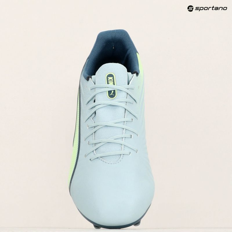 Încălțăminte de fotbal pentru bărbați  PUMA King Match MxSG frosted dew/fizzy apple 8