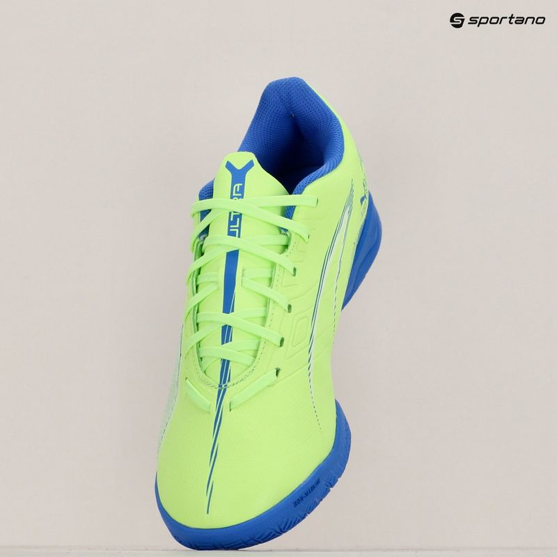 Cizme de fotbal PUMA Ultra 5 Play IT fizzy apple/puma alb 8