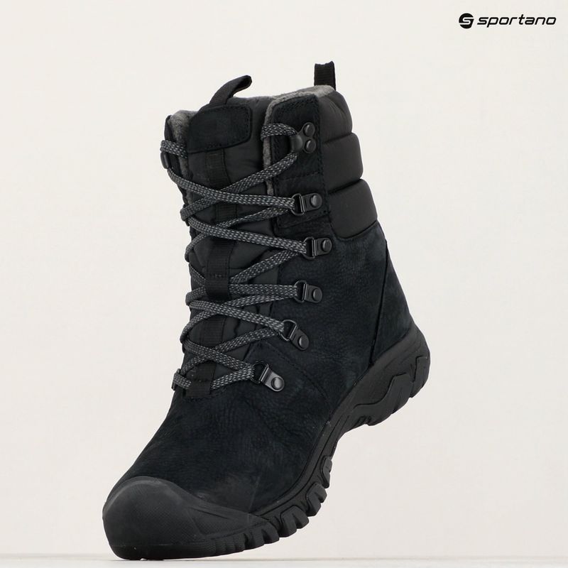 Ghete de zăpadă pentru femei KEEN Greta Boot Wp black/black 9