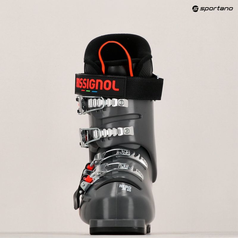 Ghete de schi pentru copii Rossignol Hero JR 65 meteor grey 7