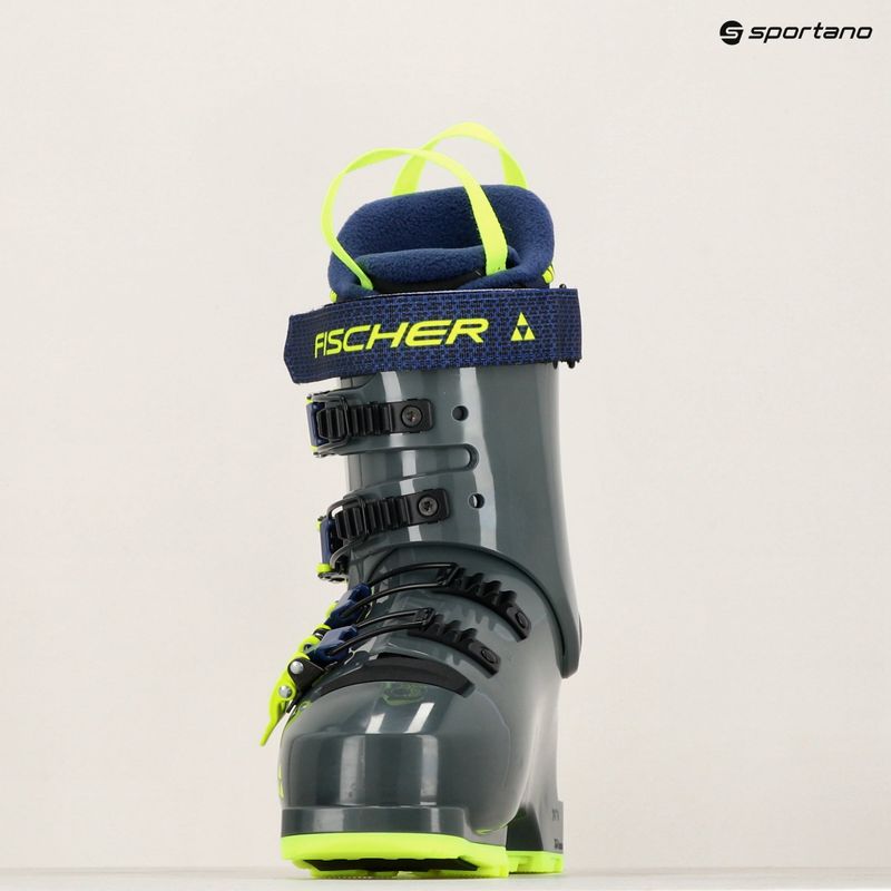 Încălțăminte de schi pentru copii Fischer RC4 60 JR GW rhino grey/rhino grey 7