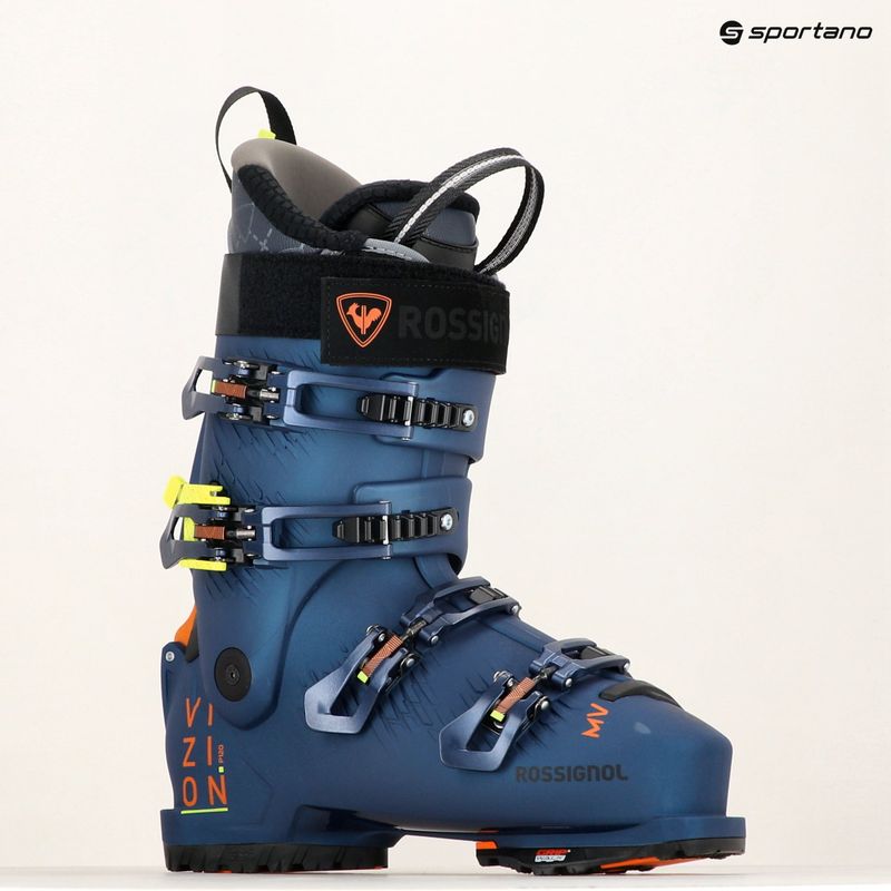 Ghete de schi pentru bărbați Rossignol Vizion 4B Pro 120 MV GW metal blue 7