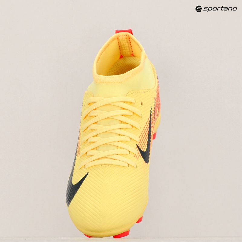 Încălțăminte de fotbal pentru copii Nike Superfly 10 Club Kylian Mbappe FG/MG light laser orange/armory navy 9