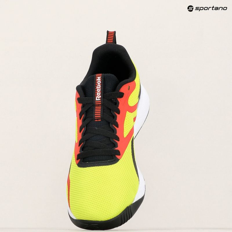 Încălțăminte de antrenament pentru bărbați Reebok NFX acid yellow/black/vector red 9