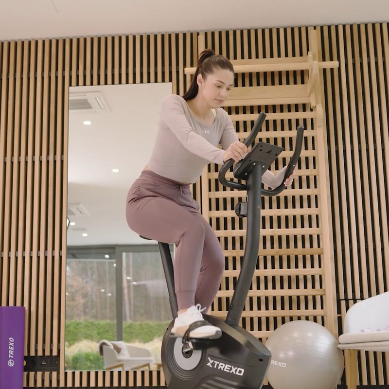 Bicicletă staționară XTREXO TXO-TB100 negru 19