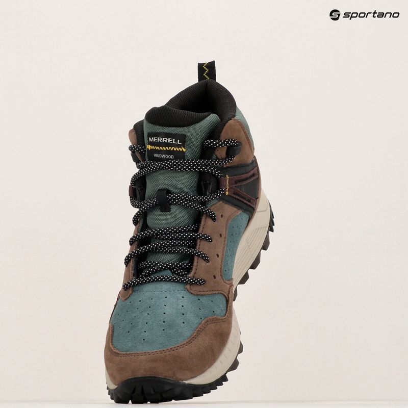 Încălțăminte de drumeție pentru bărbați  Merrell Wildwood Mid Ltr Wp forest 9