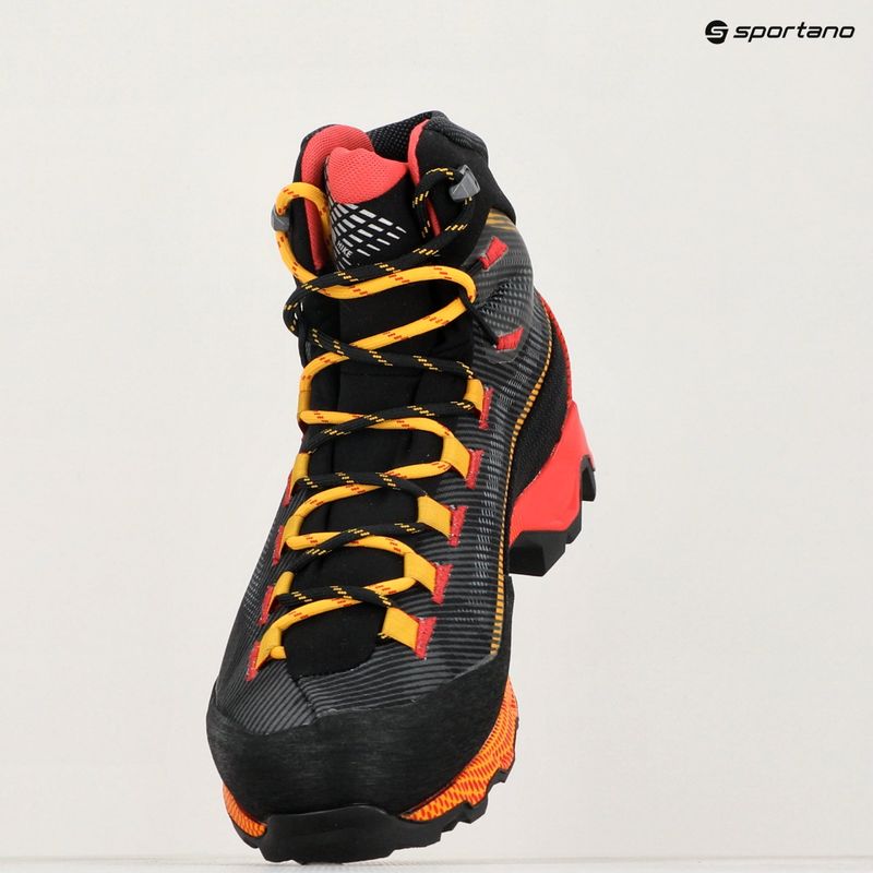 Cizme de munte pentru bărbați La Sportiva Aequilibrium Hike GTX carbon/ yellow 9