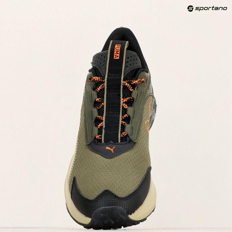 Încălțăminte de alergare pentru bărbați PUMA Extend Lite Trail landslide dark olive/puma black 9