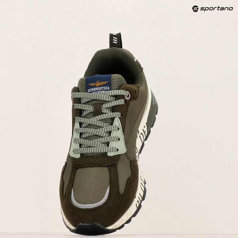 Încălțăminte pentru bărbați Aeronautica Militare SC276CT3380 dark green/light green 9