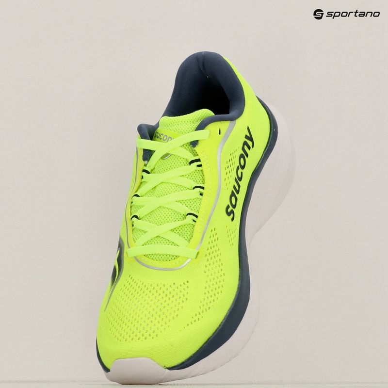 Încălțăminte de alergare pentru bărbați Saucony Kinvara 15 citron/navy 10