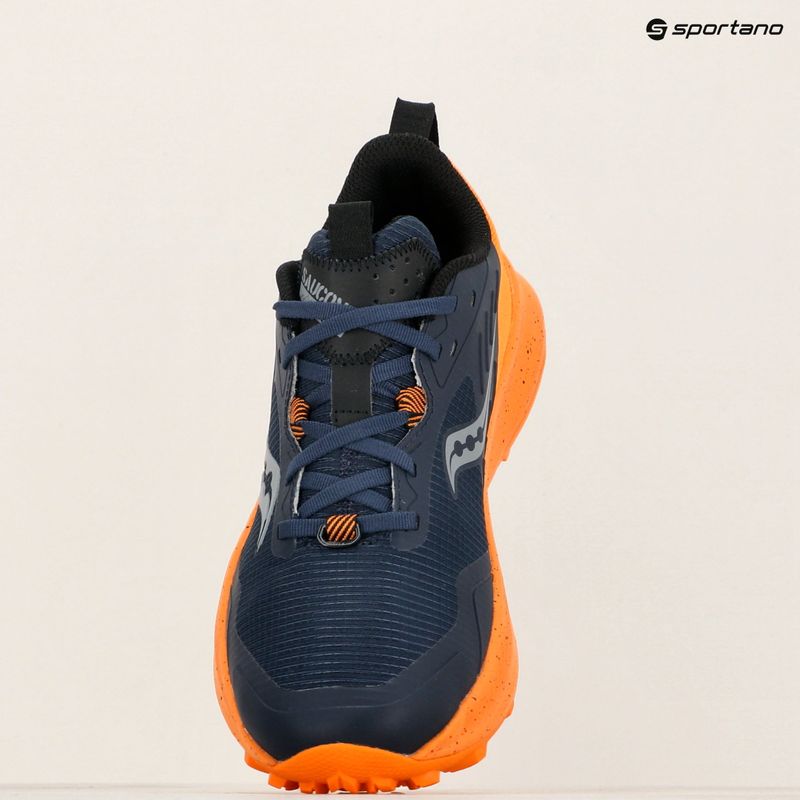 Încălțăminte de alergare pentru bărbați Saucony Blaze TR navy/peel 11