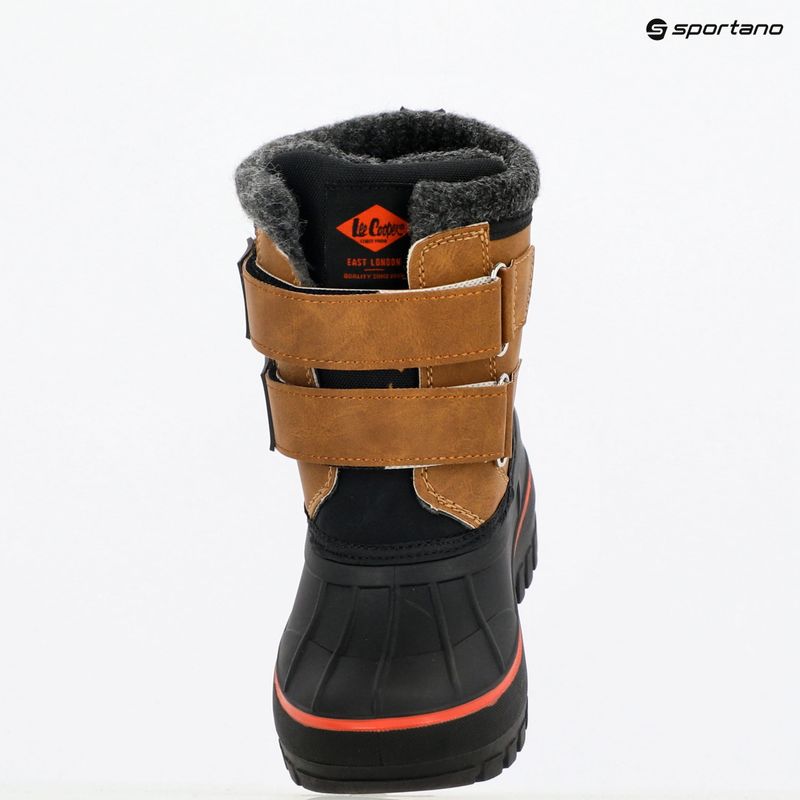 Ghete de zăpadă pentru copii Lee Cooper LCJ-24-44-2864K camel 9