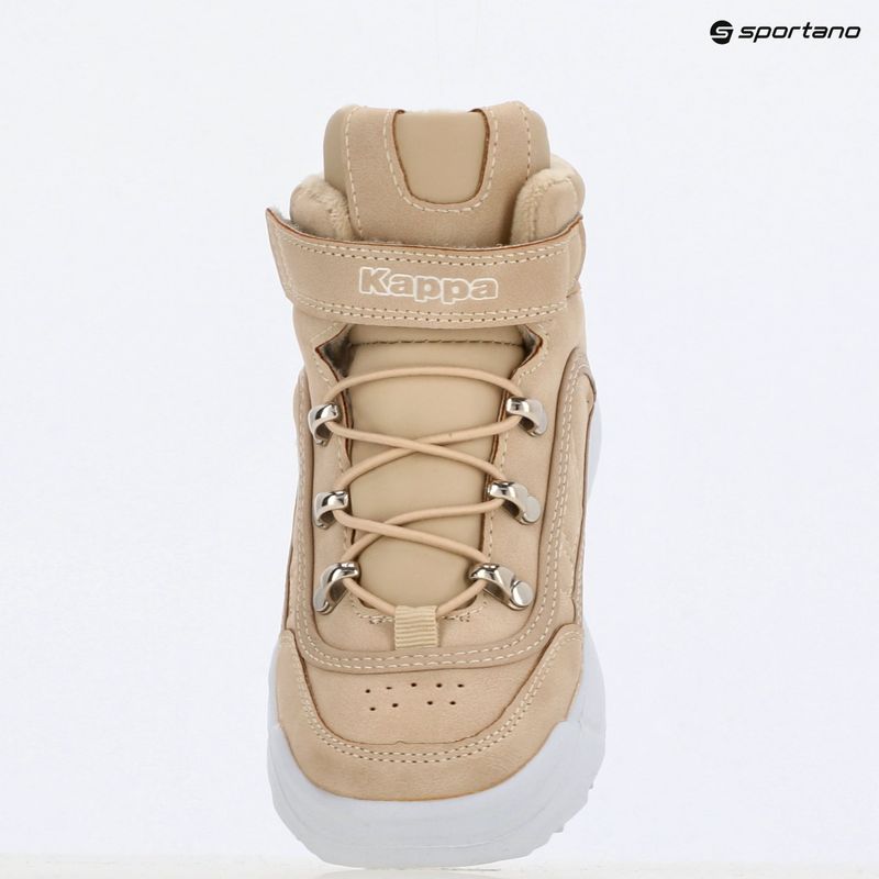 Încălțăminte pentru copii Kappa Shivoo Ice Hi sand/white 9