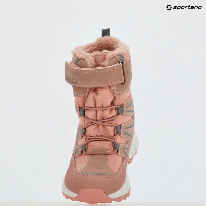 Ghete de zăpadă pentru copii  Kappa Floki Tex rose/grey 9