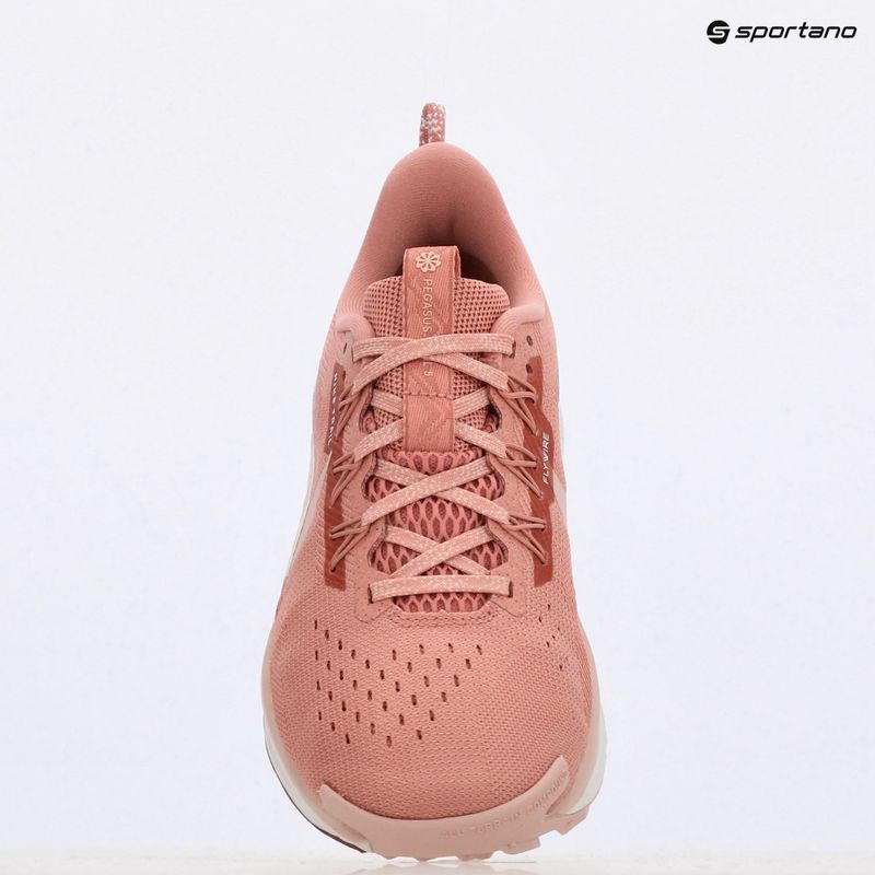 Încălțăminte de alergare pentru femei Nike Pegasus Trail 5 red stardust/ red sepia/ photon dust/ pink oxford 9