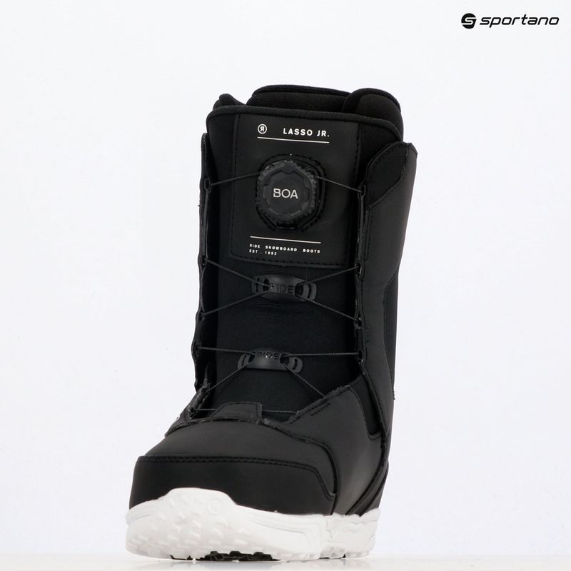 Ghete de snowboard pentru copii RIDE Lasso black 7