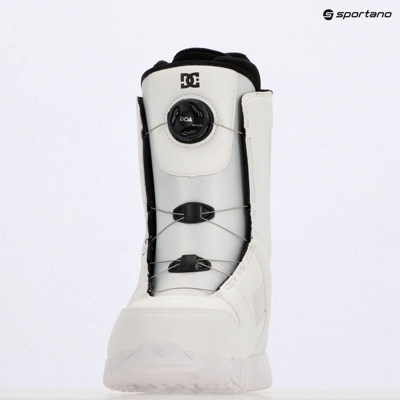 Ghete de snowboard pentru femei DC white/white 8