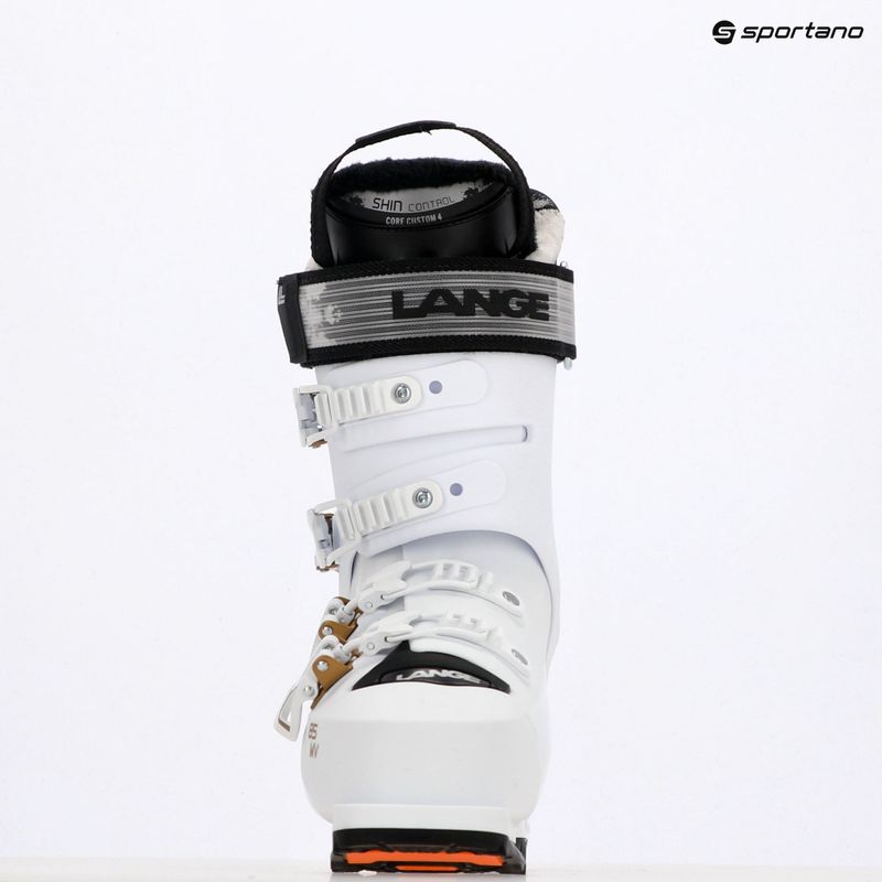 Ghete de schi pentru femei Lange Shadow 85 W MV GW white/gold 10