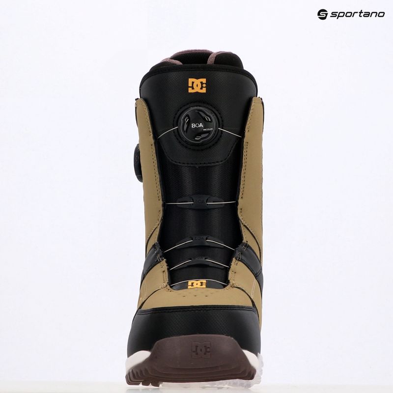 Ghete de snowboard pentru bărbați DC Control brown/black/white 8