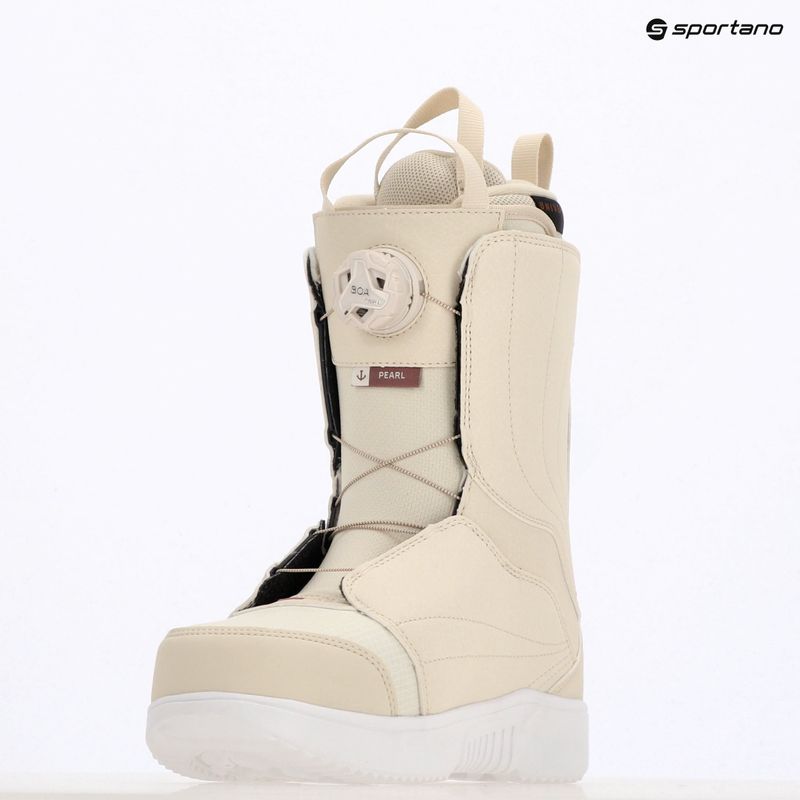 Încălțăminte de snowboard pentru femei Salomon Pearl Boa almond milk/vanilla ice/grape shake 7