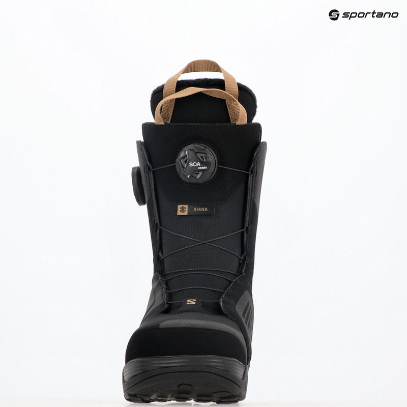 Ghete de snowboard pentru femei Salomon Kiana Dual Boa W black/black/sepia tint 7